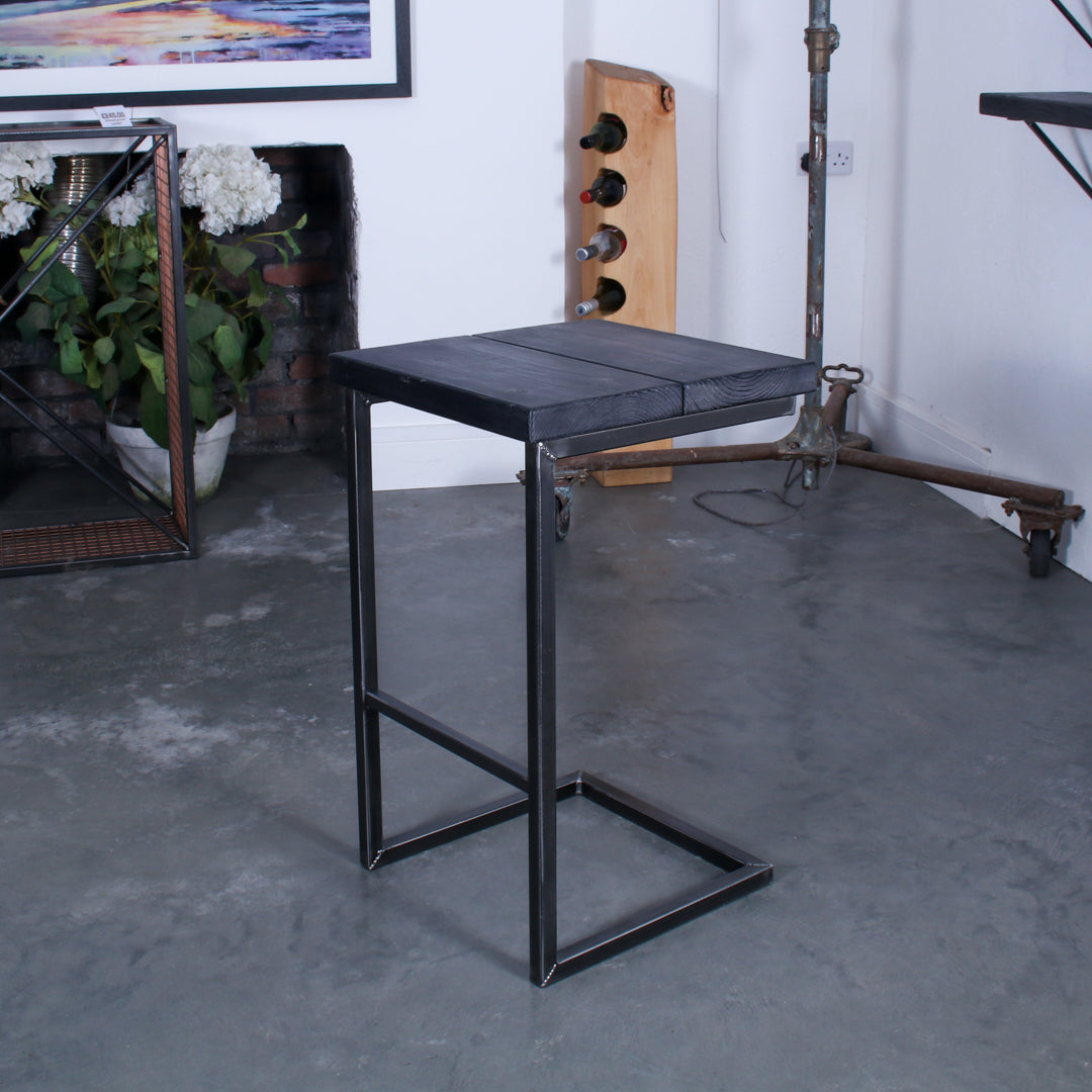 Crest and Weave, Solid Oak Bar Stool, 700mm High, 48mm Seat, Rustic — main product photo